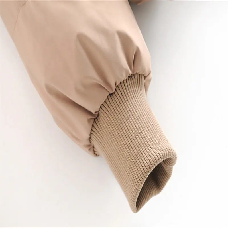 Casual Loose Women's Cotton Jacket for Fall/Winter